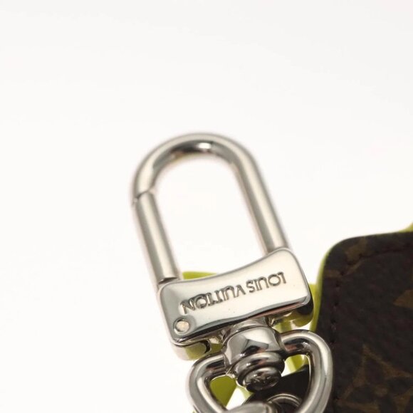 LOUIS VUITTON Monogram Porte Cles LV Scarecrow Charm Yellow - Picture 6 of 10